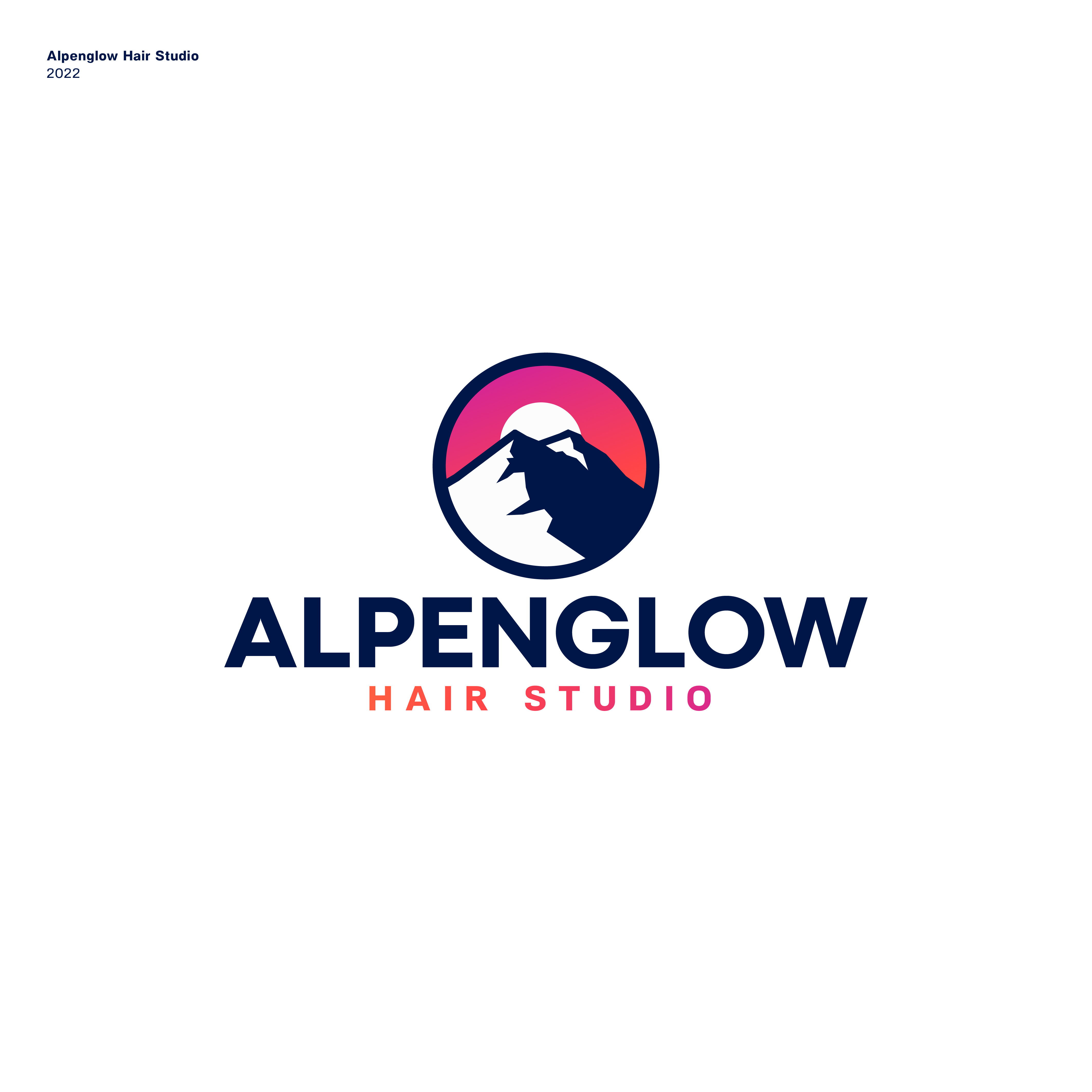 Diseño de Logo por JBalloon Design para Alpenglow hair studio | Diseño #28137977