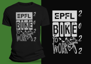 Bike to work 2022 - An action to promote cycling among students | T-shirt Design by SAI DESIGNS