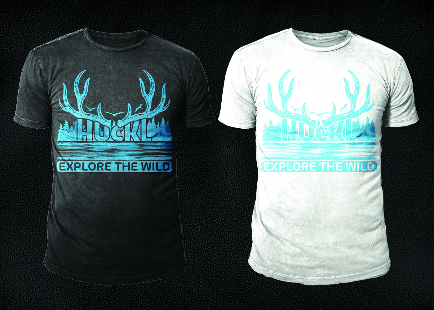 T-shirt Design by Milton Bhowmik for Huckl Apparel  | Design #28130091