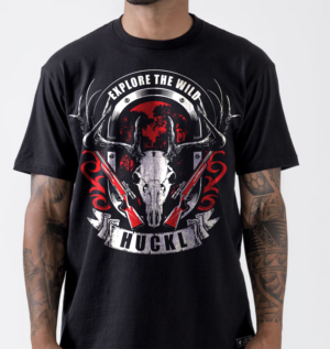 T-shirt Design by O_O NIZAL O_O for Huckl Apparel  | Design: #28119973