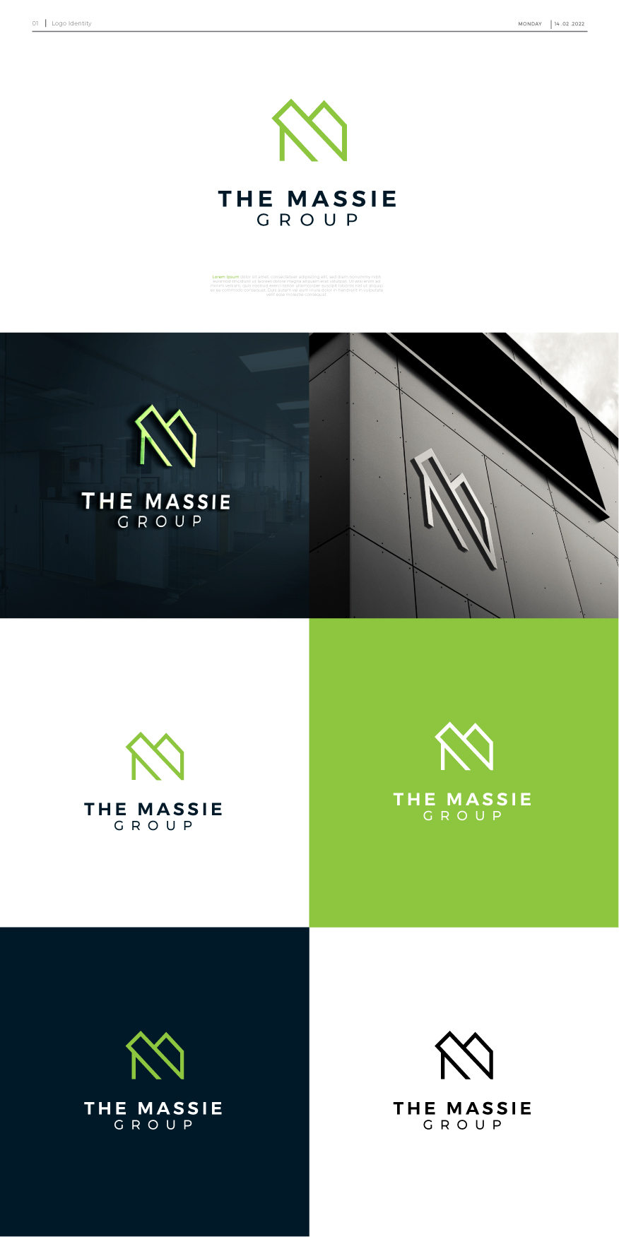 Logo Design by JEFF DIZNS for The Massie Group | Design #28117169