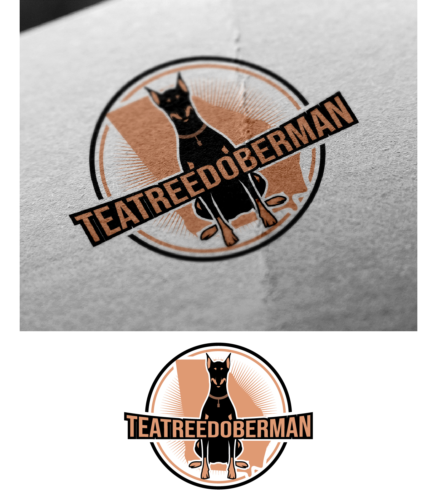 Logo-Design von sangeloenriquez für TEATREEDOBERMAN | Design #28104659