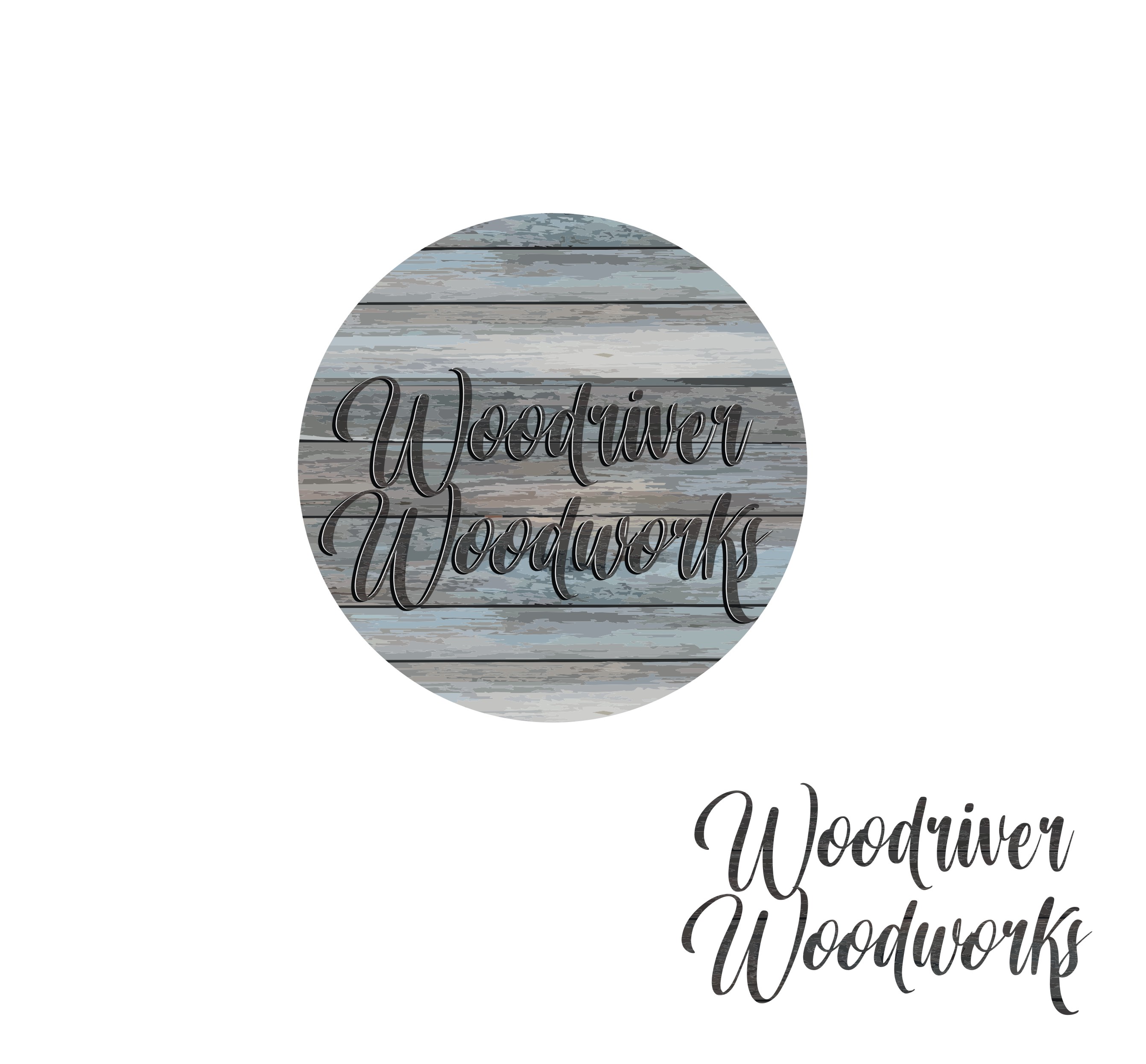 Logo Design by Falguni for Woodriver Woodworks | Design #28107408