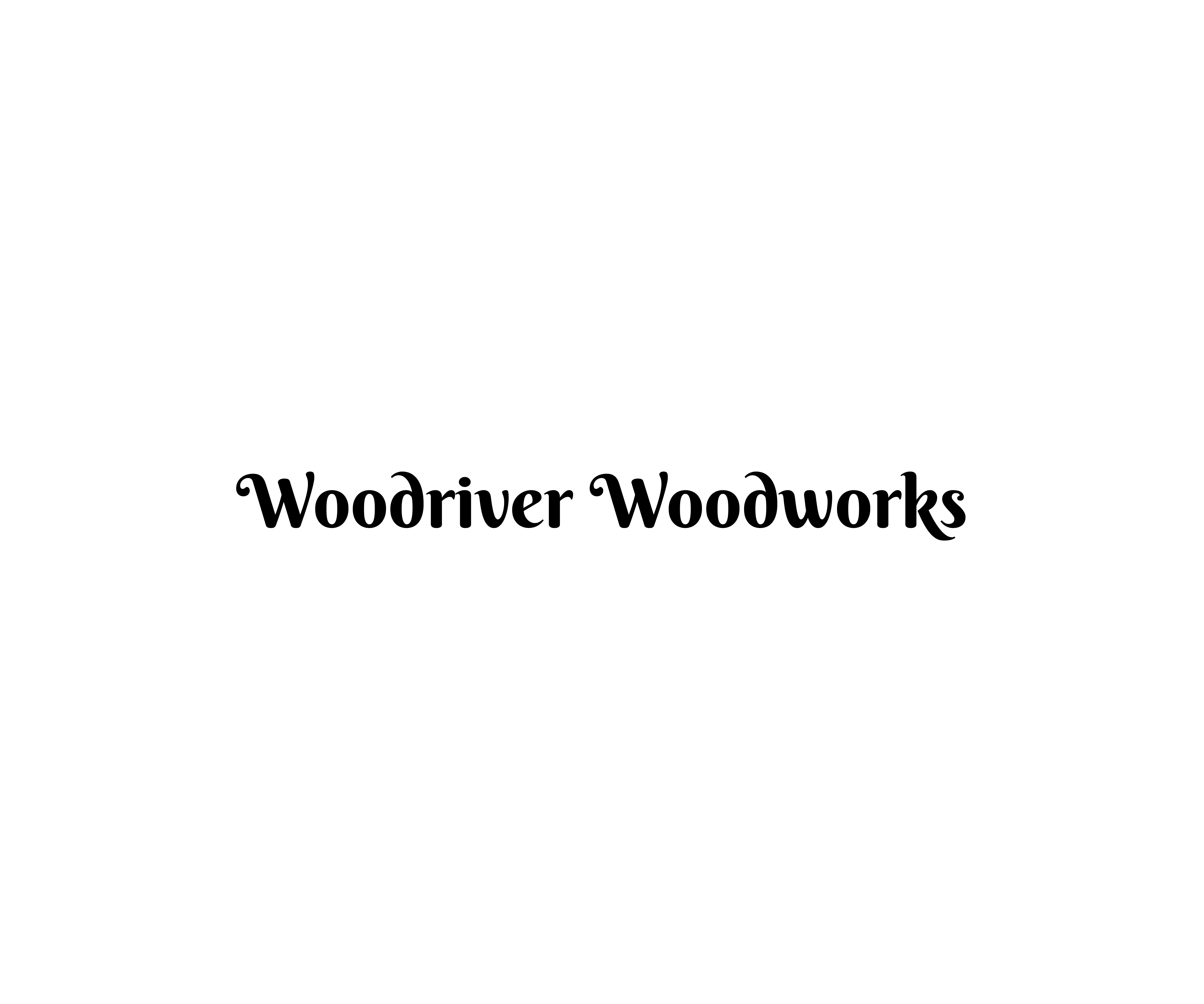 Logo Design by Onecre for Woodriver Woodworks | Design #28108999