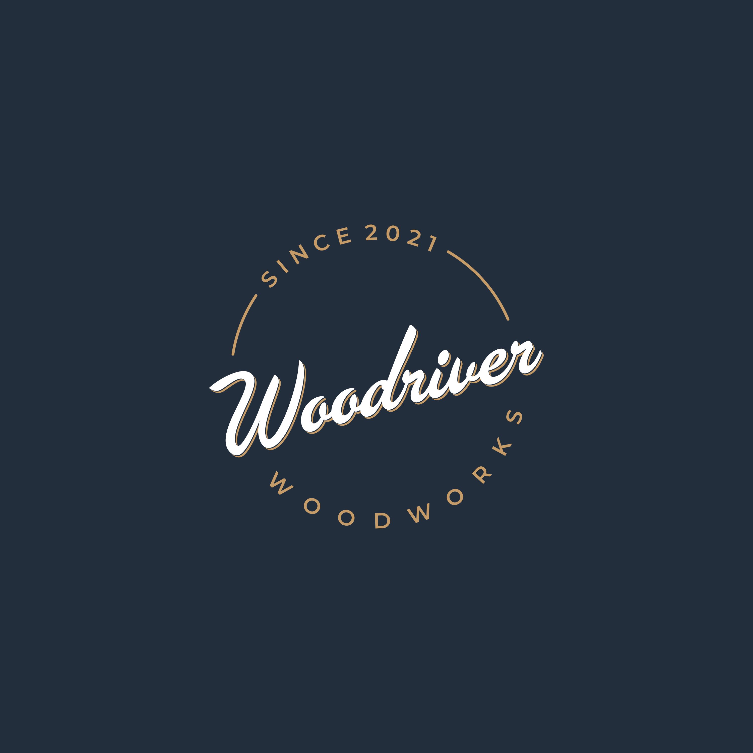 Logo Design by wiwi design for Woodriver Woodworks | Design #28108884