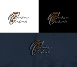 Logo Design by RRR Design for Woodriver Woodworks | Design: #28106290