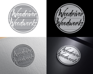 Logo Design by Box Graphic for Woodriver Woodworks | Design: #28107842