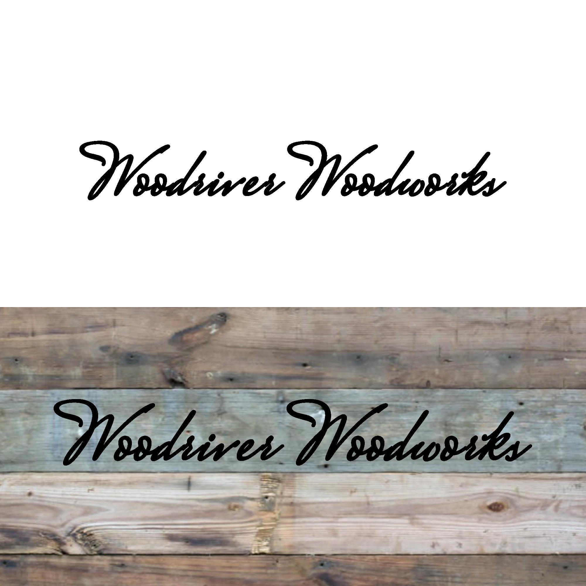 Logo Design by sastra wiguna for Woodriver Woodworks | Design #28105986