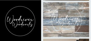 Logo Design by geni for Woodriver Woodworks | Design #28106755