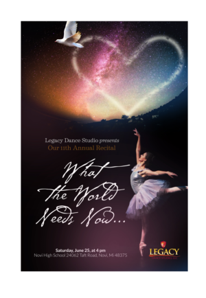 Flyer-Design von see why für Legacy Dance Studio, LLC | Design: #28107900
