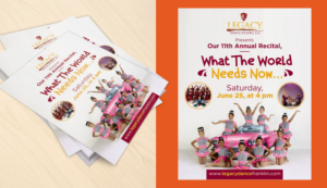 Diseño de Flyer por Aurora:) para Legacy Dance Studio, LLC | Diseño: #28107492