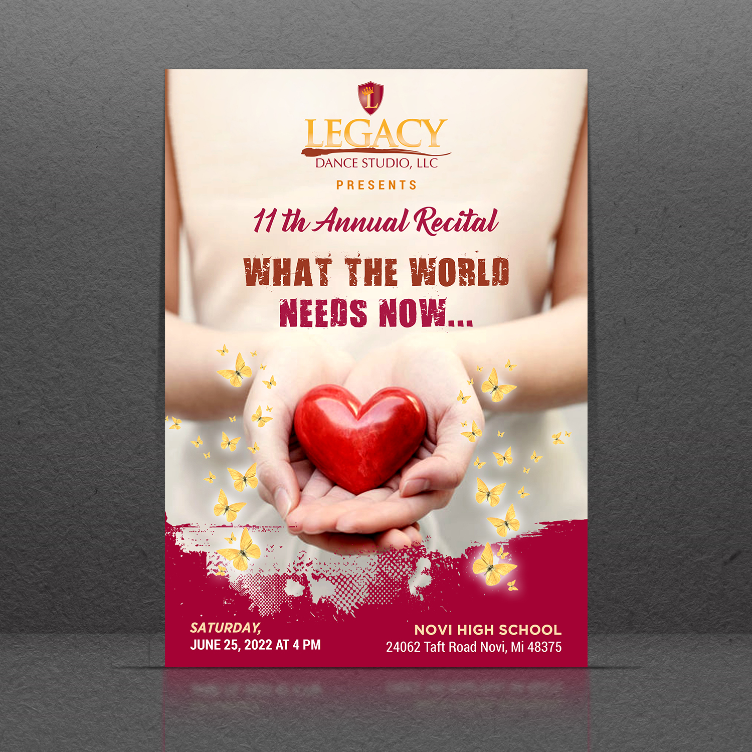 Diseño de Flyer por GraphicsGuru para Legacy Dance Studio, LLC | Diseño #28107542