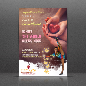Flyer-Design von GraphicsGuru für Legacy Dance Studio, LLC | Design: #28108301