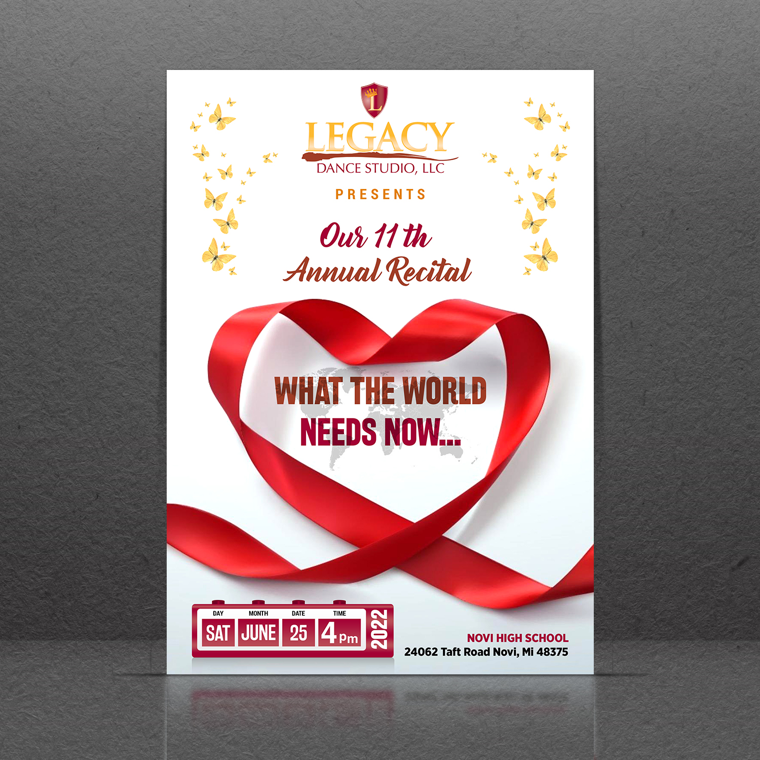 Diseño de Flyer por GraphicsGuru para Legacy Dance Studio, LLC | Diseño #28154517