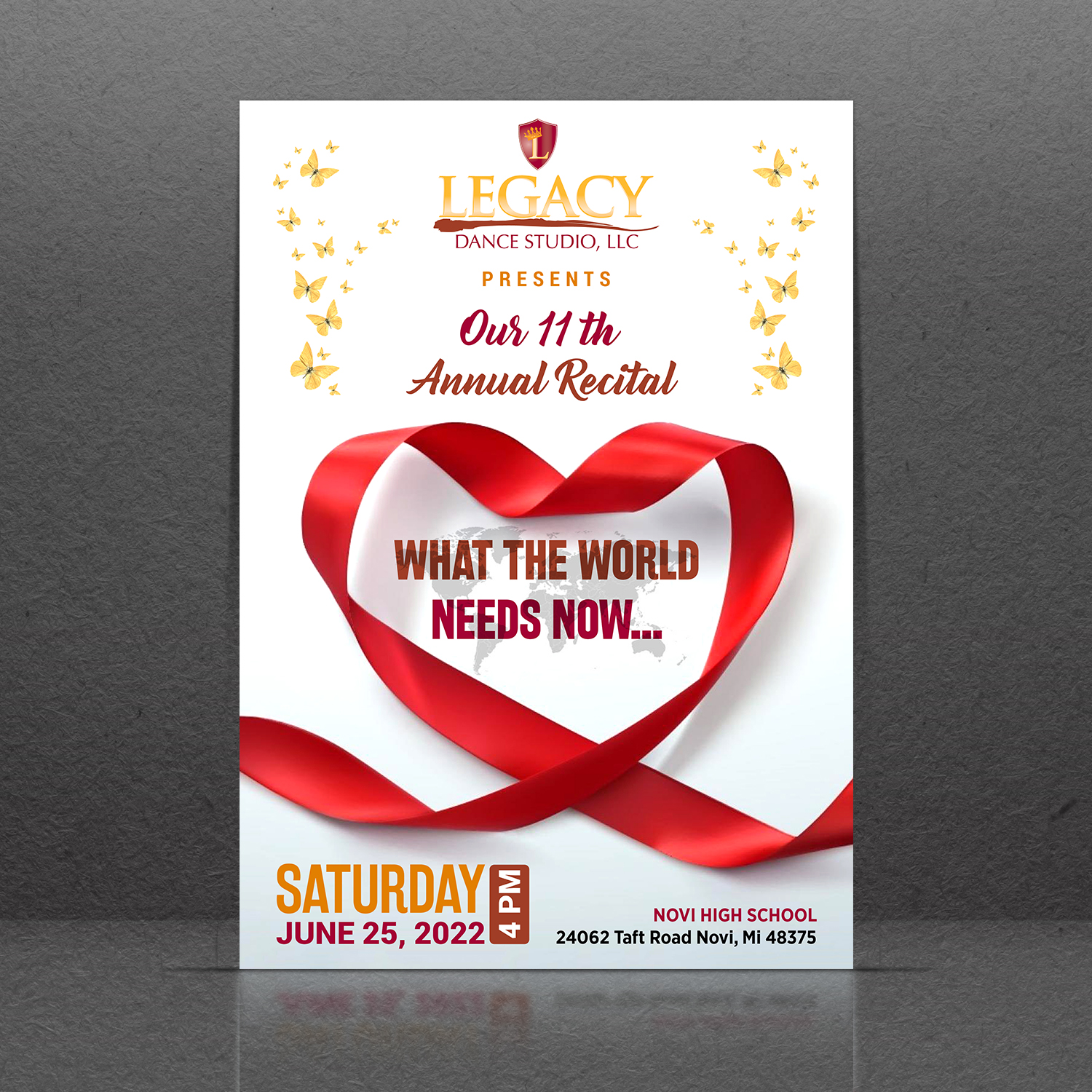 Diseño de Flyer por GraphicsGuru para Legacy Dance Studio, LLC | Diseño #28154694
