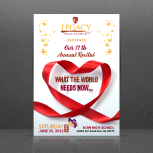 Flyer-Design von GraphicsGuru für Legacy Dance Studio, LLC | Design: #28159904