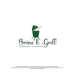 Logo Design by creative.bugs for Brine and Grill | Design: #28109158