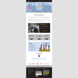 Web Design par Sweet Bird pour Stress Coach | Design #28194032
