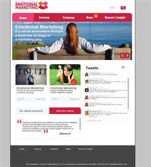 Web Design par Anton pour The Livingston Group for Marketing, Inc. | Design : #3089217