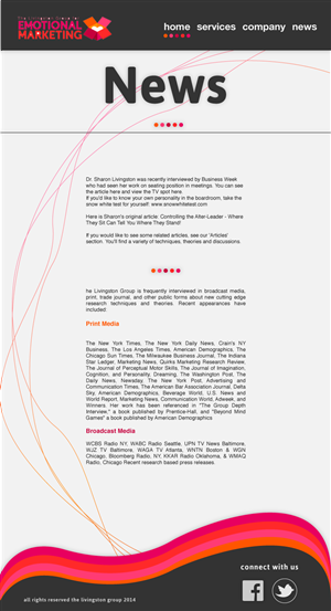 Web Design par Simon M pour The Livingston Group for Marketing, Inc. | Design : #3101198