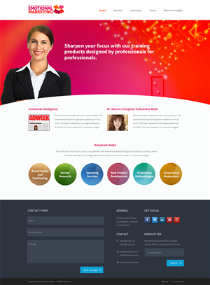 Web Design par Emmanuel pour The Livingston Group for Marketing, Inc. | Design : #3180571