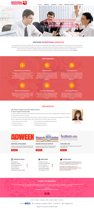 Web Design by Mayank Patel for The Livingston Group for Marketing, Inc. | Design #3120715