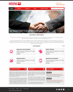 Web Design par pb pour The Livingston Group for Marketing, Inc. | Design : #3079950