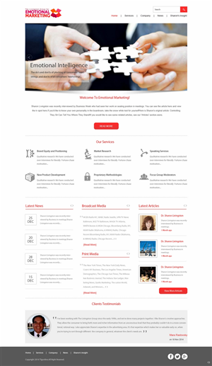 Web Design par pb pour The Livingston Group for Marketing, Inc. | Design : #3079991