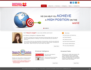 Web Design par pb pour The Livingston Group for Marketing, Inc. | Design : #3080075