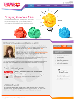 Web Design par jeckx2 pour The Livingston Group for Marketing, Inc. | Design : #3125892