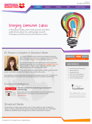 Web Design par jeckx2 pour The Livingston Group for Marketing, Inc. | Design : #3125899