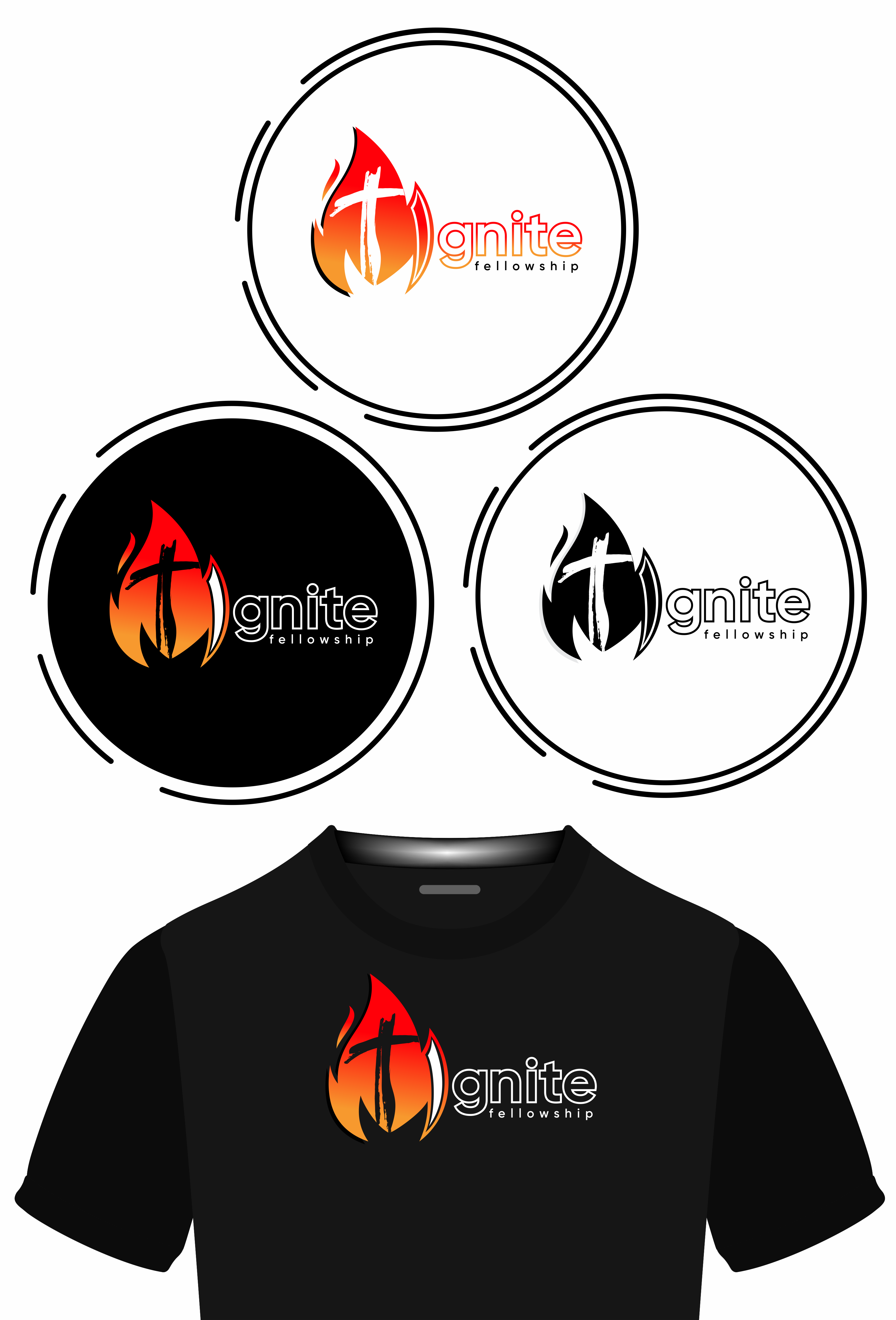 Logo Design by Excellar Hub for Ignite Fellowship | Design #28112419