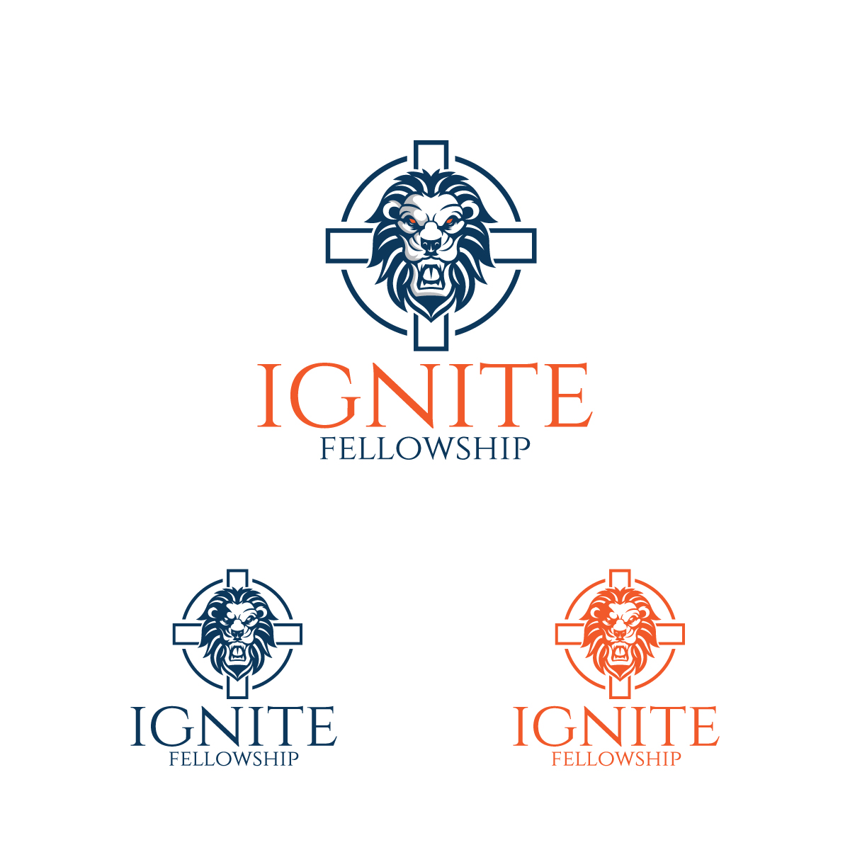 Logo Design by Logo of god for Ignite Fellowship | Design #28137312