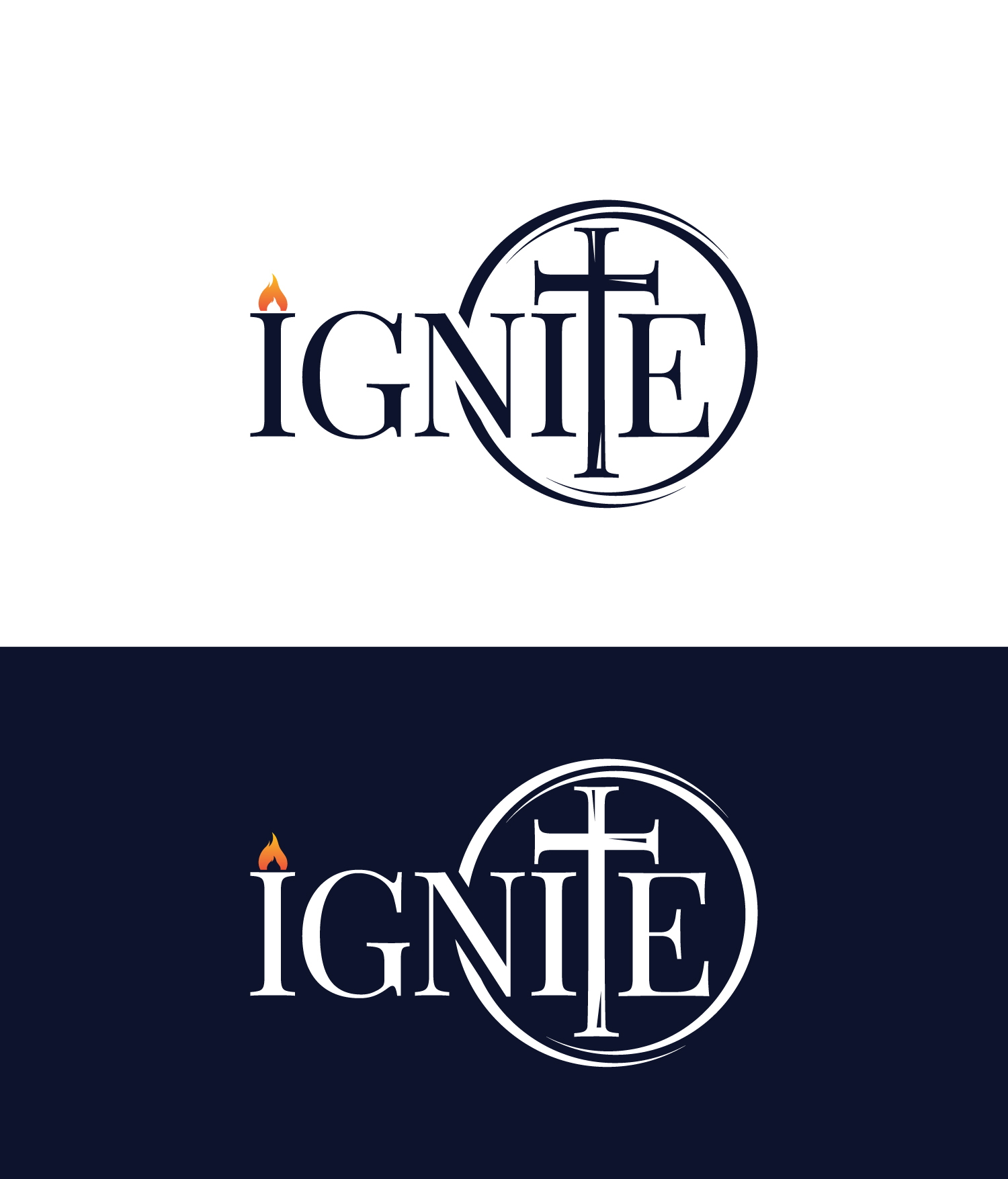 Logo Design by Atec for Ignite Fellowship | Design #28145493