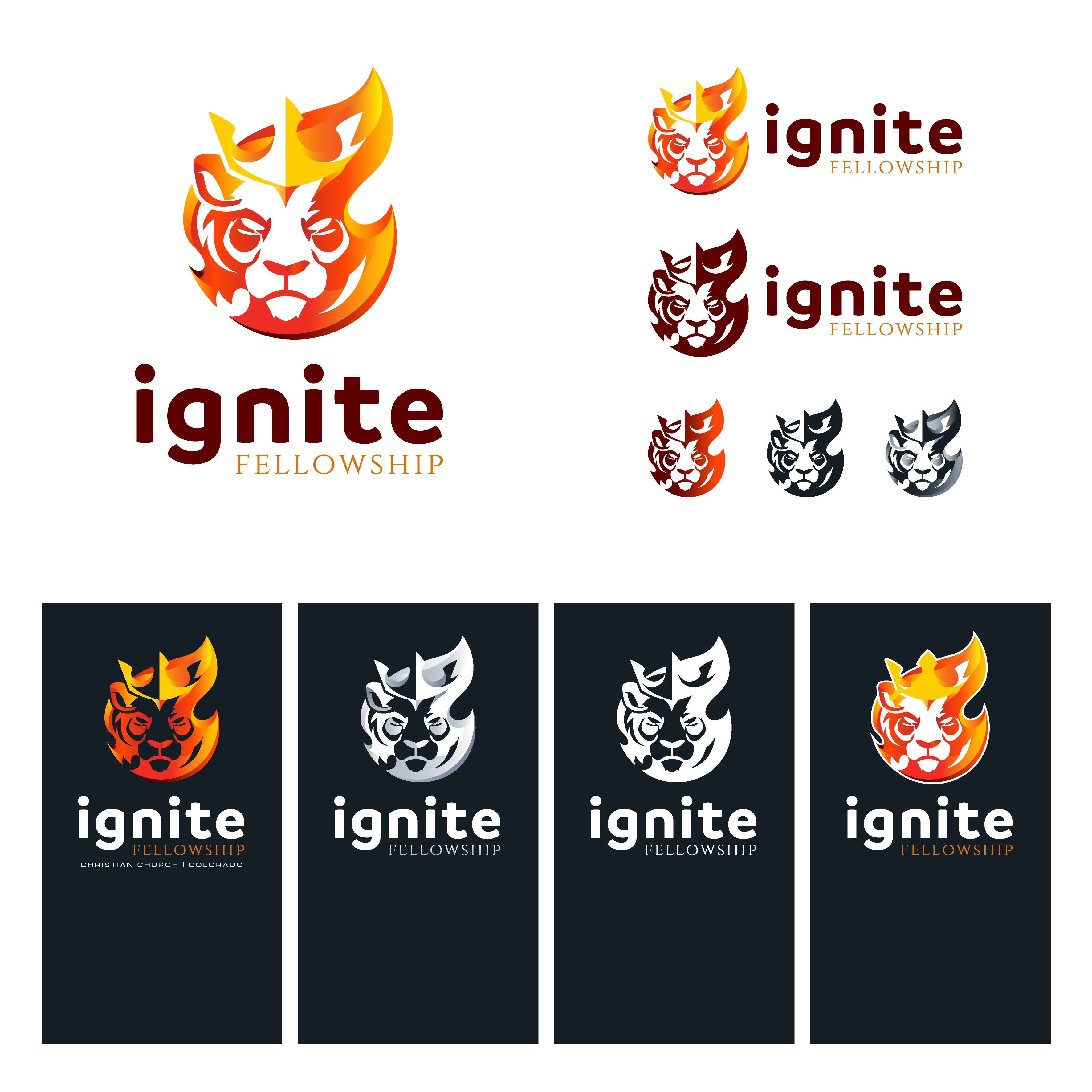 Logo-Design von Gabriel T. Marques für Ignite Fellowship | Design #28111044