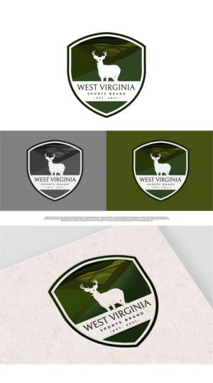 Logo Design by Fezy Design Studio for West Virginia Apparel | Design: #28120206