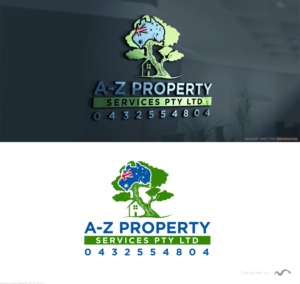 Logo Design by Mono.co for A-Z Property Services Pty Ltd | Design: #28110817
