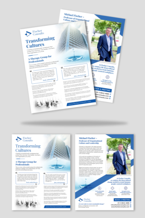 Flyer Design by debdesign for Fischer Consults | Design: #28115340