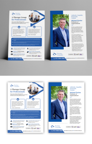 Flyer Design by debdesign for Fischer Consults | Design: #28116364