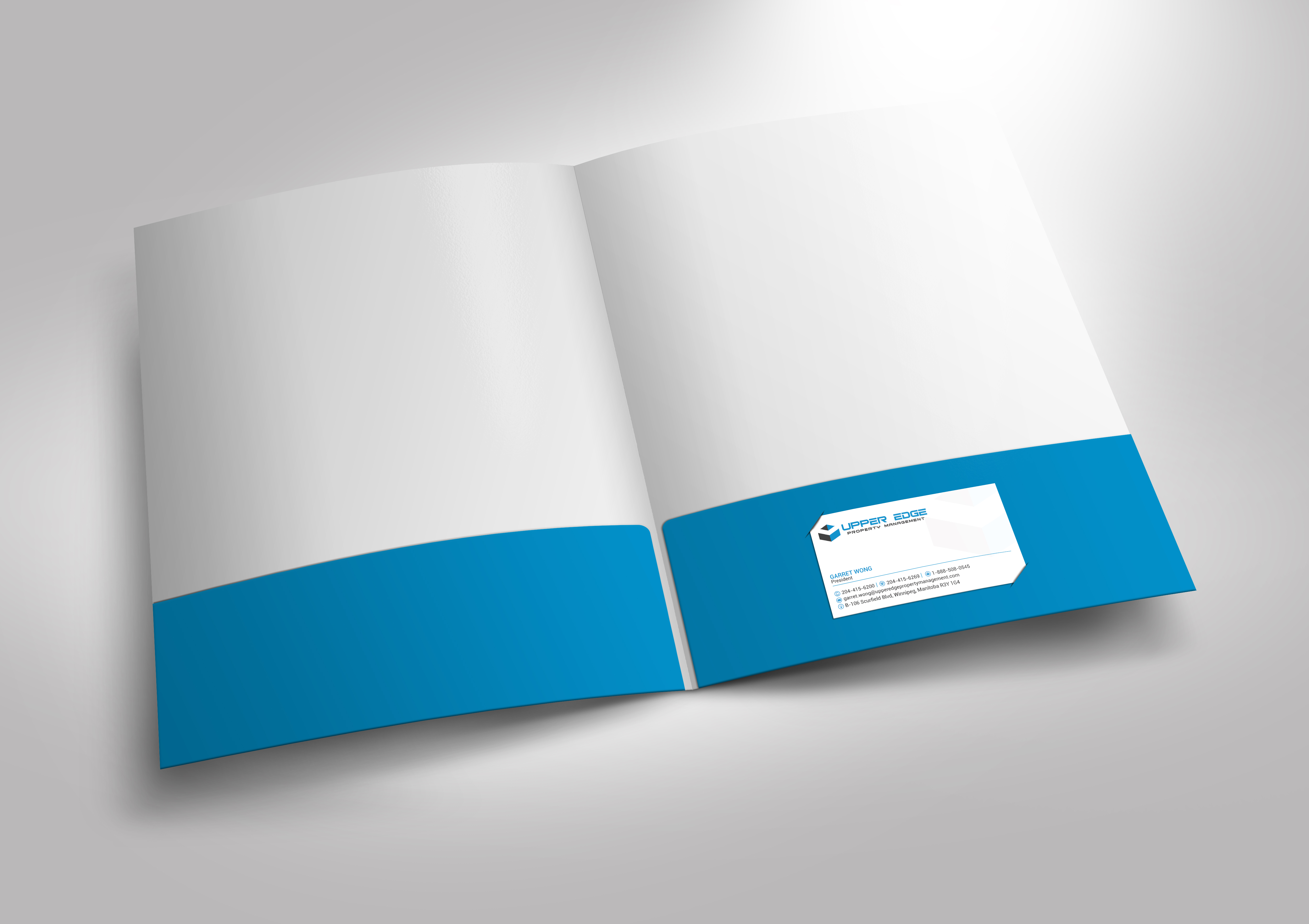 Stationery Design by R.design for Upper Edge Property Management Inc. | Design #28110374