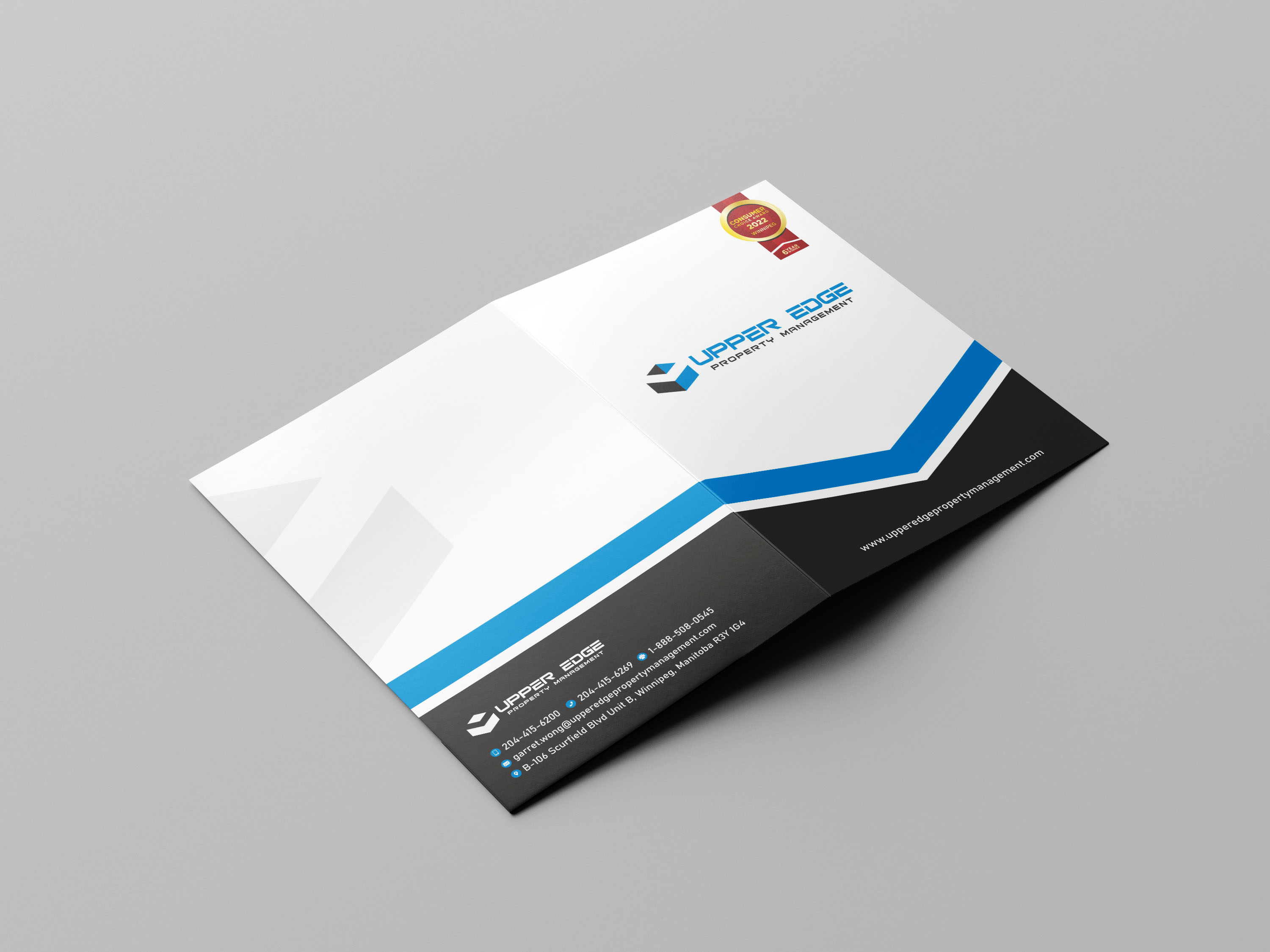 Schreibwaren-Design von ammar_ed für Upper Edge Property Management Inc. | Design #28109020