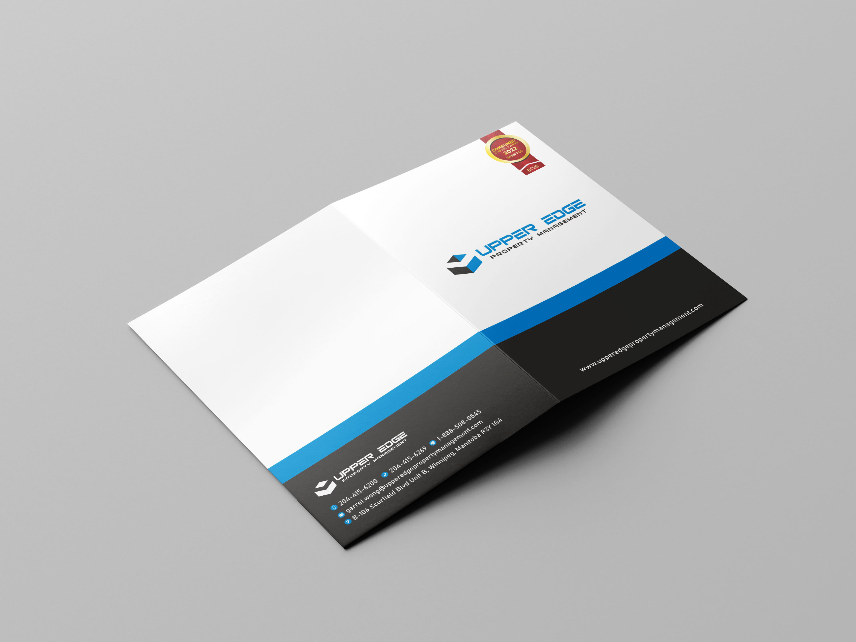 Stationery Design by ammar_ed for Upper Edge Property Management Inc. | Design #28109152