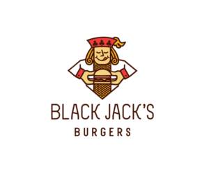 Black Jack’s Burgers | Logo Design by luiz otavio I DESIGN