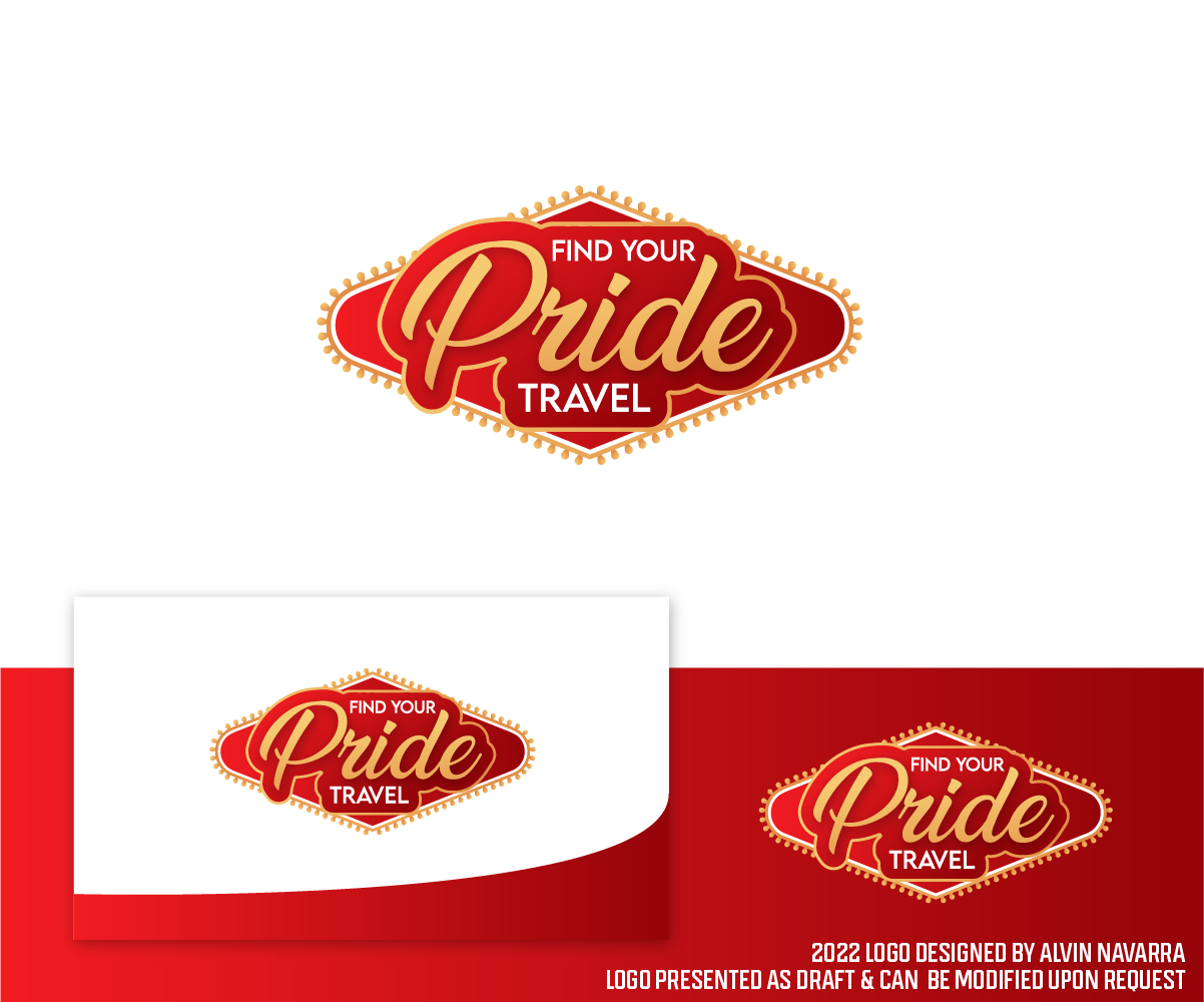Logo Design by alvinnavarra for Find Your Pride Travel | Design #28135545