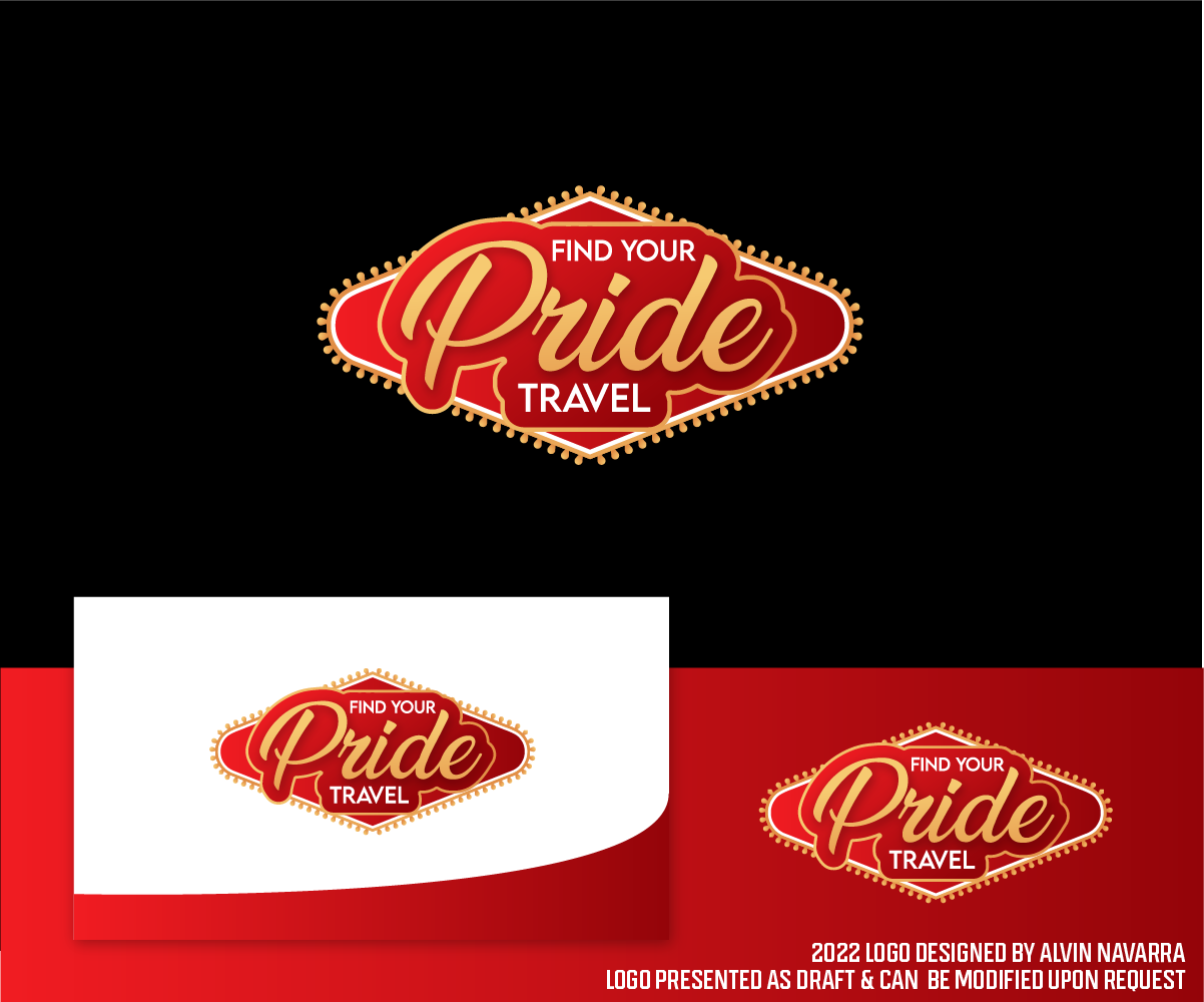 Logo Design by alvinnavarra for Find Your Pride Travel | Design #28135549