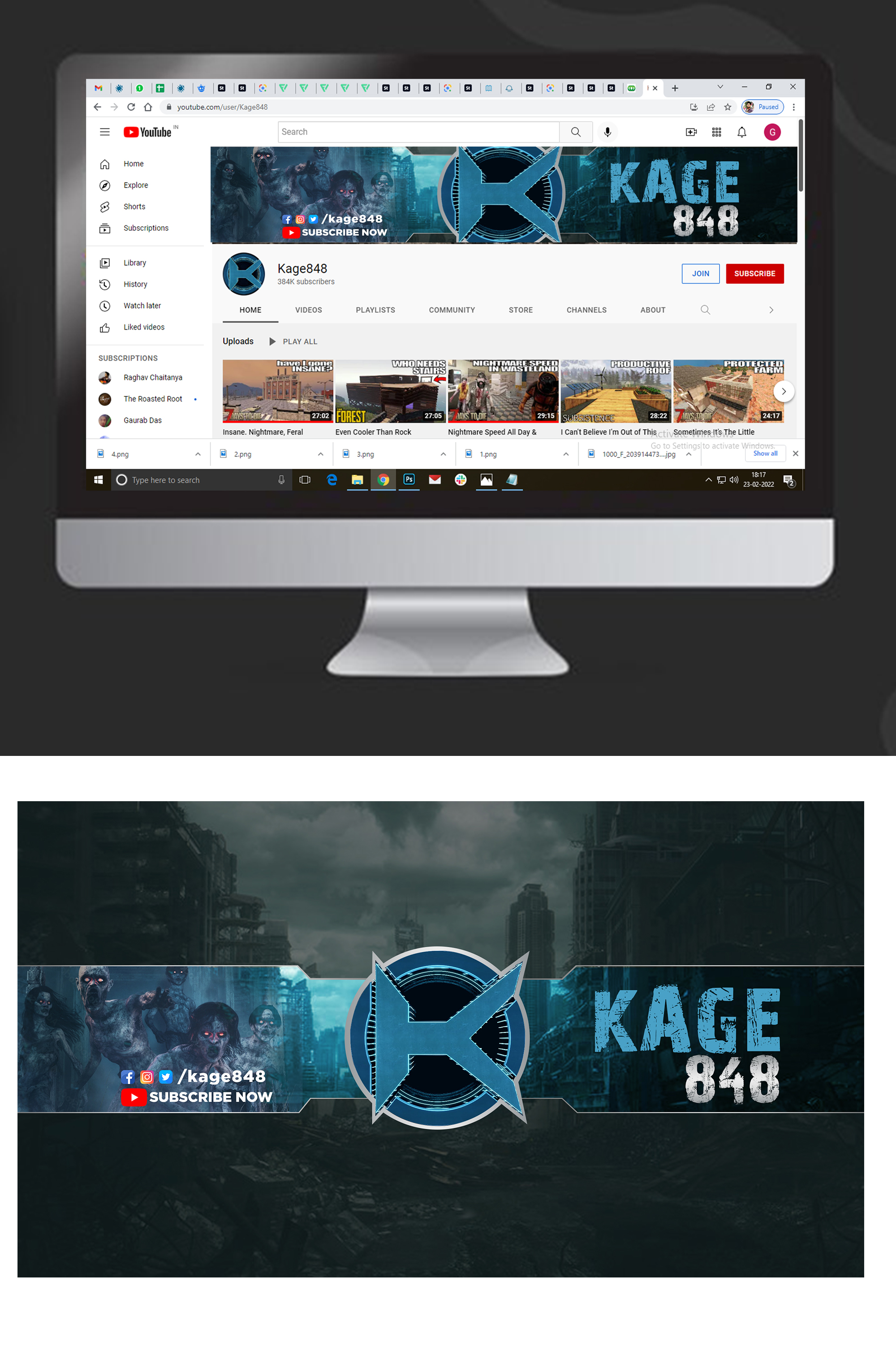 YouTube Design by debdesign for this project | Design #28168323