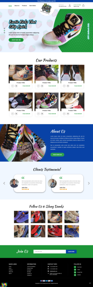 Web Design by pb for this project | Design: #28118068