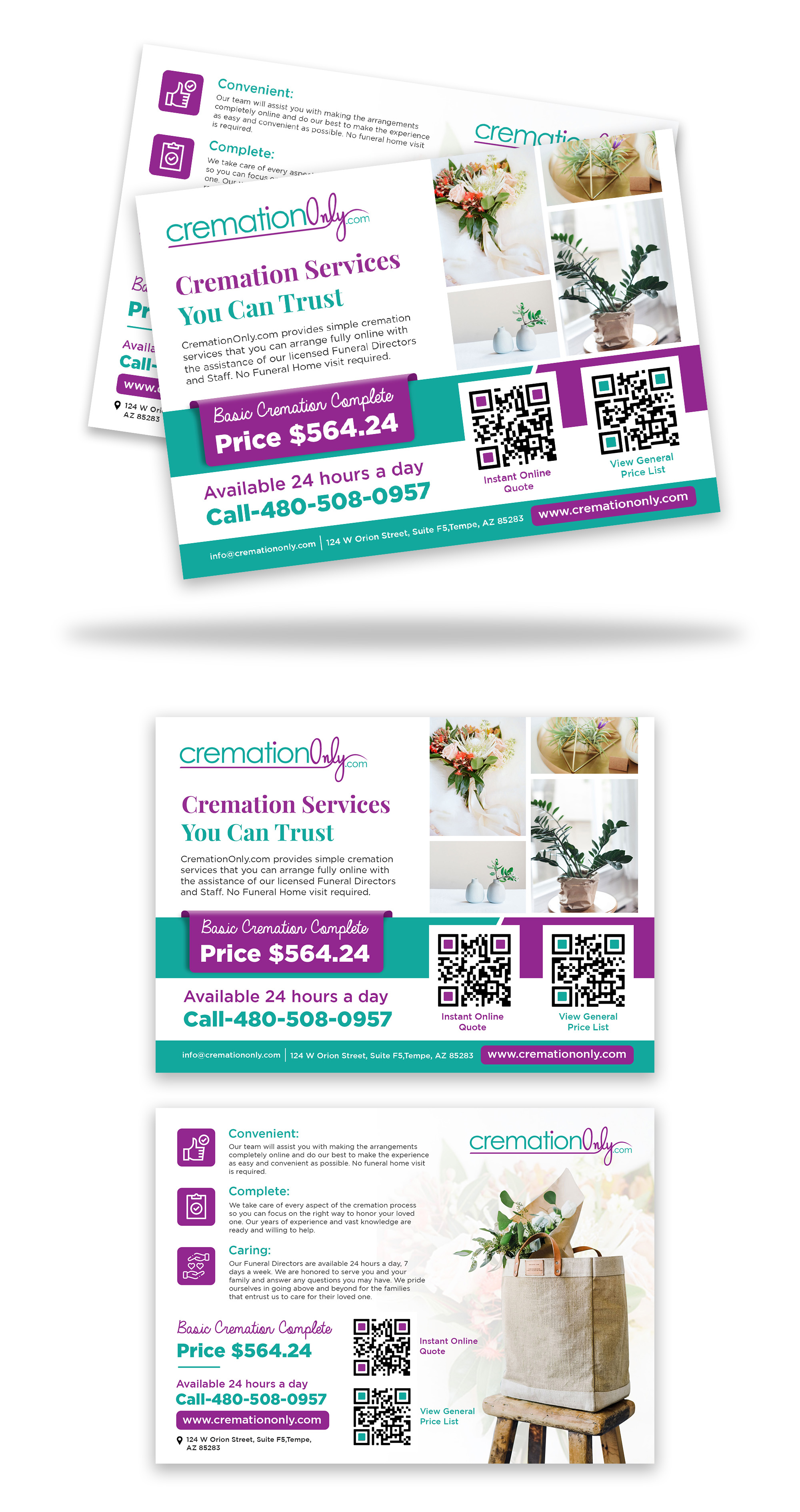 Postcard Design by debdesign for Palm Products LLC | Design #28116289