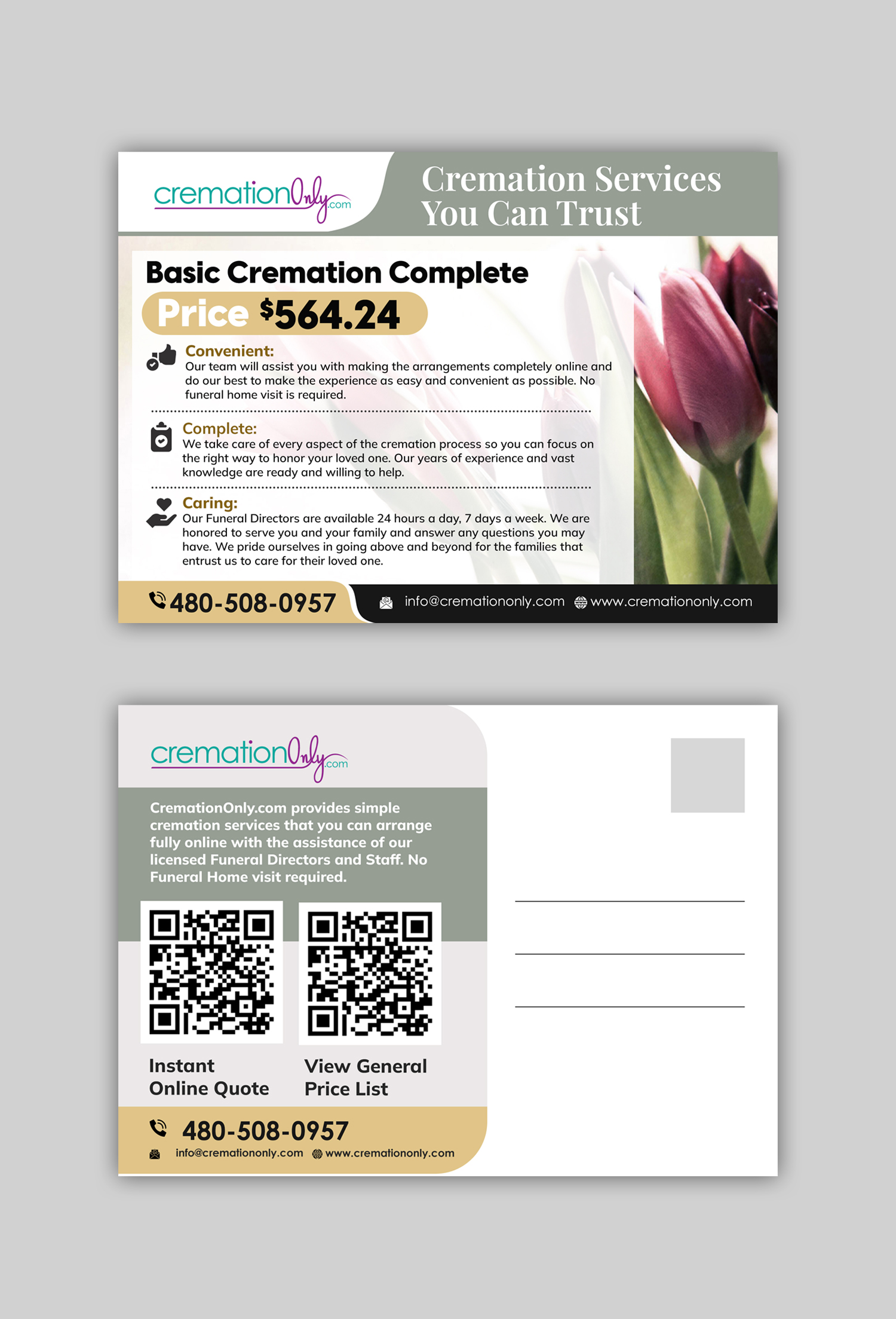 Postkarten-Design von debdesign für Palm Products LLC | Design #28118575