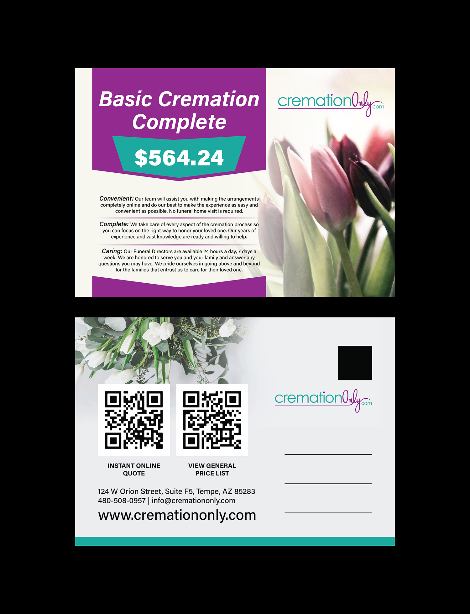 Postcard Design by Deziners Zone for Palm Products LLC | Design #28116717
